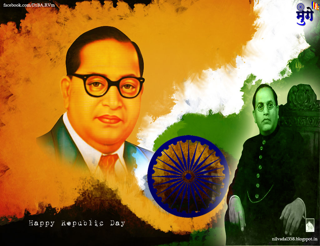 republic-day-of-india-br ambedkar wallpaper-freedom fighter-constitution -  Velivada - Educate, Agitate, Organize