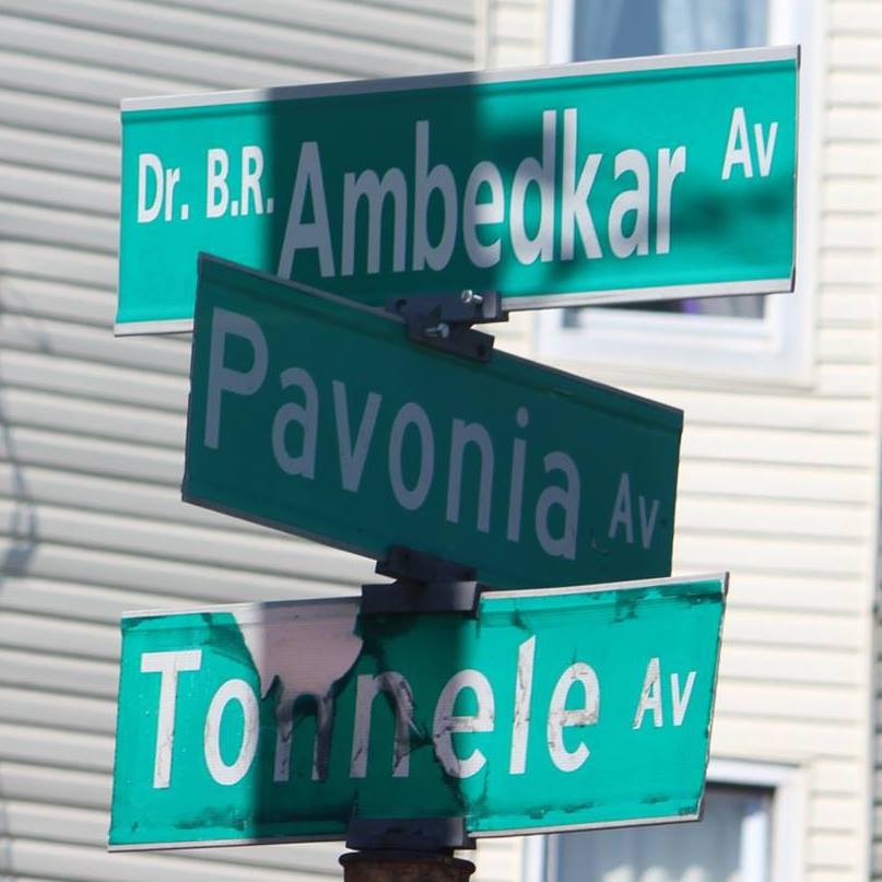 In New Jersey City, USA – Dr. B. R. Ambedkar avenue, road named after Dr. Ambedkar [Photos]