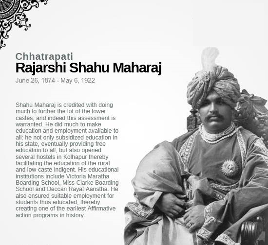 6th May in Dalit History – Death anniversary of Shahu Maharaj – A Bahujan Revolutionary