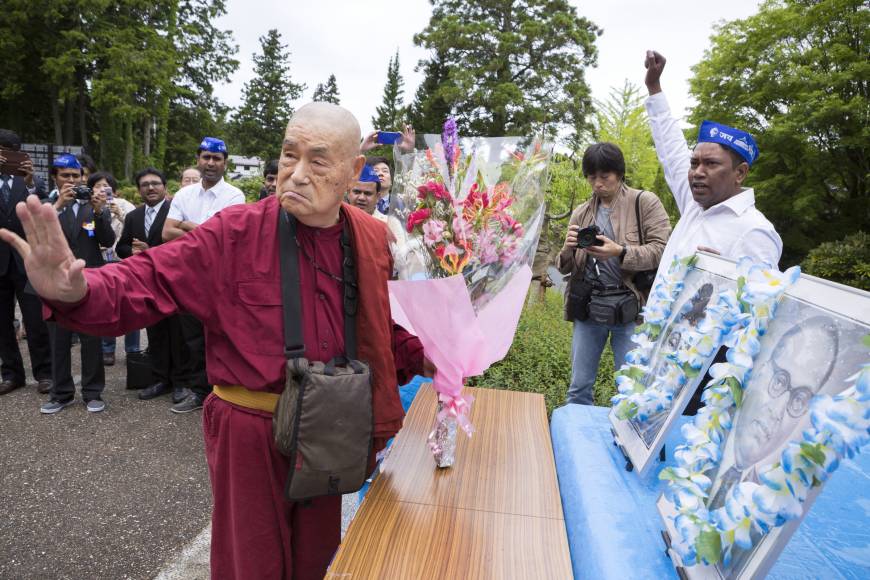 Japan-Born Buddhist Monk Battling the Caste Dragon