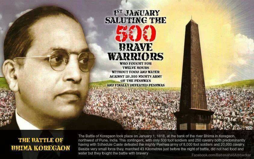 1st January – Remembering Heroes Of Battle Bhima Koregaon | Velivada