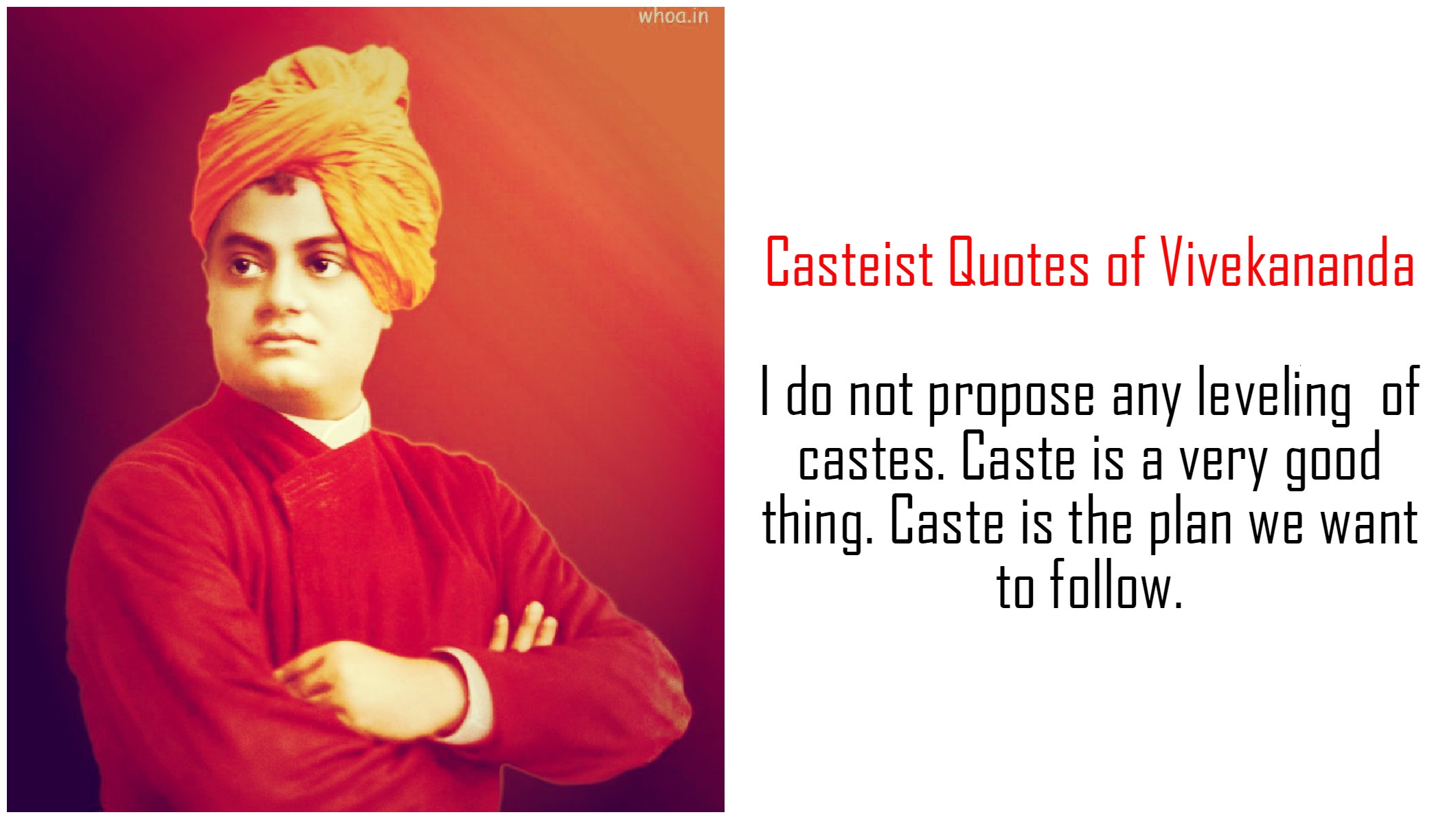 Why I Hate Vivekananda – 16 Castiest Quotes of Vivekananda