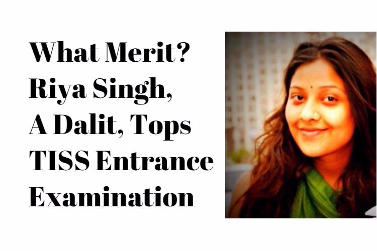 Riya Singh, Dalit, Tops TISS Entrance Examination