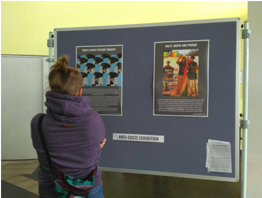 Anti-Caste Photo Exhibition at University of Magdeburg “Otto-Von-Guericke” Germany