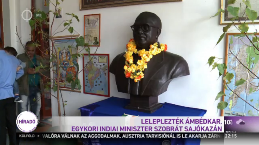 dr-ambedkars-statue-at-sajokaza-hungary Roma School