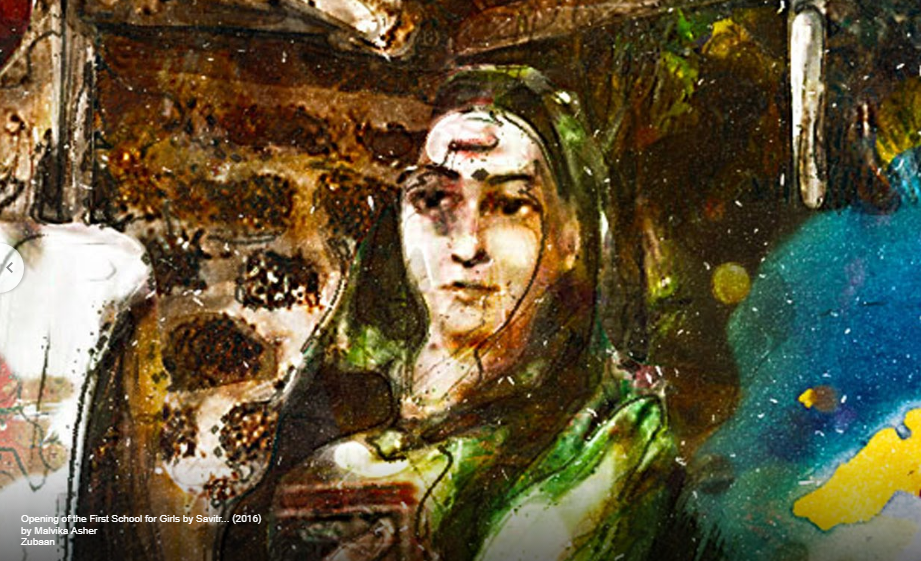 Savitribai-Phule Google Art