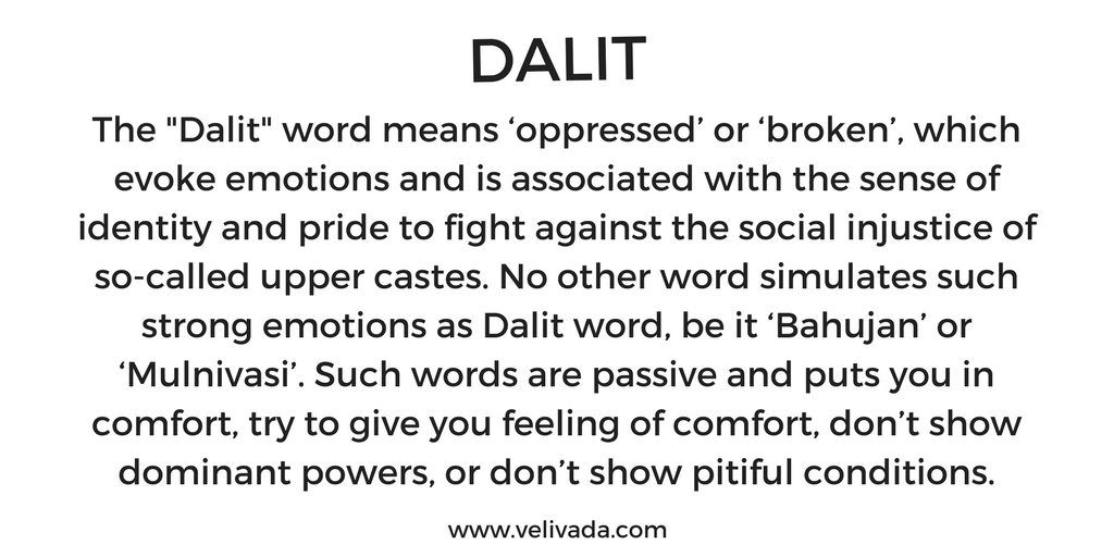 Why I Use ‘Dalit’ Word