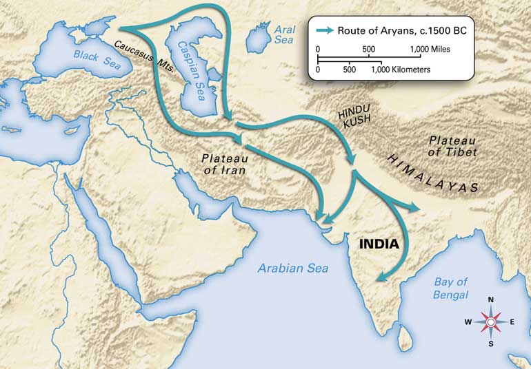 New research on Aryan Migration: Political Challenge to Hindu Nationalists Led by the Brahmins