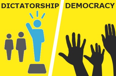 D for Democracy, Not Dictatorship